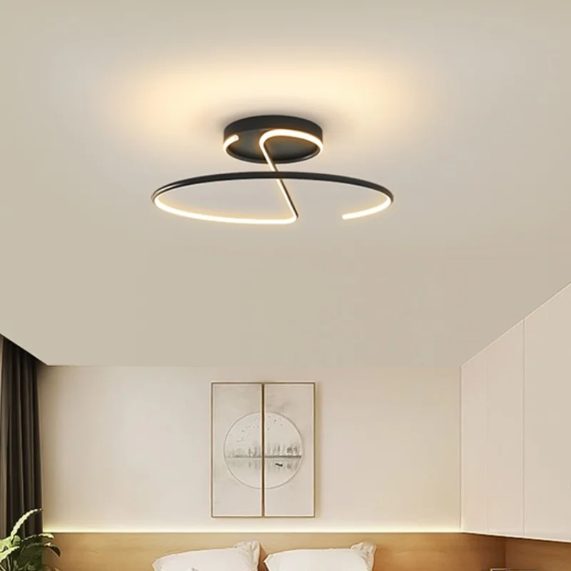 

Minimally modern circular metal ceiling light for dining rooms study rooms living rooms interior decoration lighting fixtures