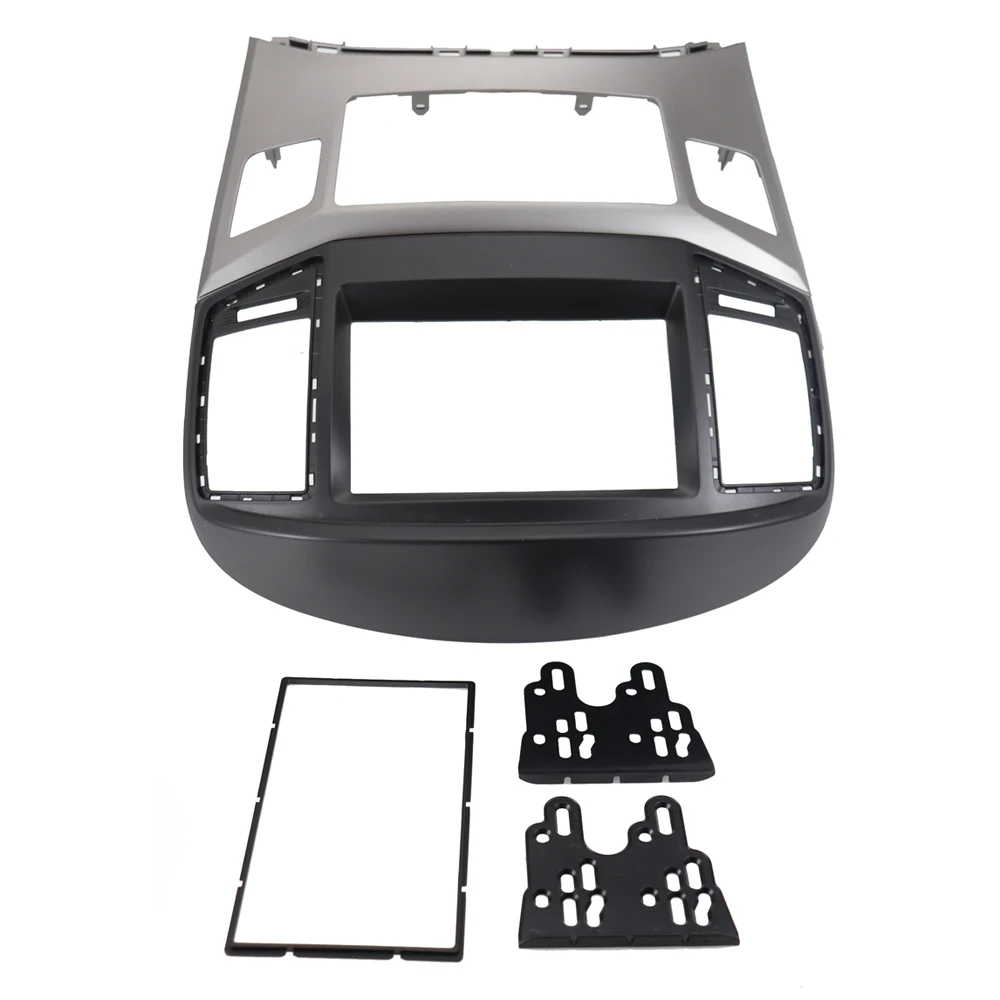 Car Accessories of Fascia Panel Stereo Installation Kit Center Console Trim For HYUNDAI H-1/Starex/i900/Iload/IMax 2015+ 2DIN view 5