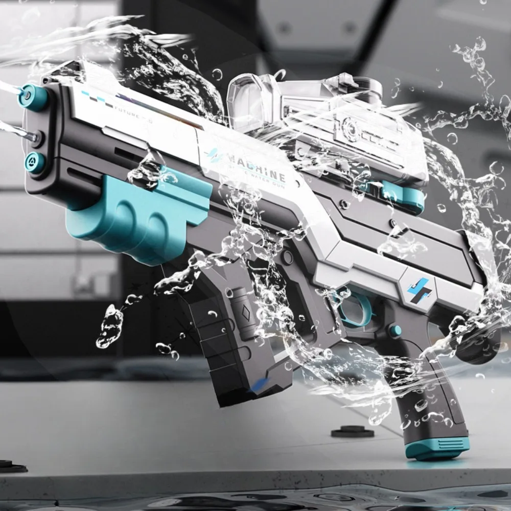 Automatische Absorbieren Wasser Elektrische Wasserpistole Kinder Sommer Outdoor Pool Kampf Spiele Wasser Blaster Pistolen Spielzeug für Kinder