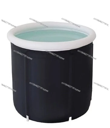 

Портативная ванна, складная ванна для замачивания, экологически чистая складная ванна для ванной комнаты для взрослых для небольших помещений, ванна с горячим льдом, спа-ванна