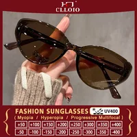 CLLOIO Premium ojo de gato moda prescripción gafas de sol para miopía gafas de sol de playa para conducir para mujer protección UV400 gafas de lectura