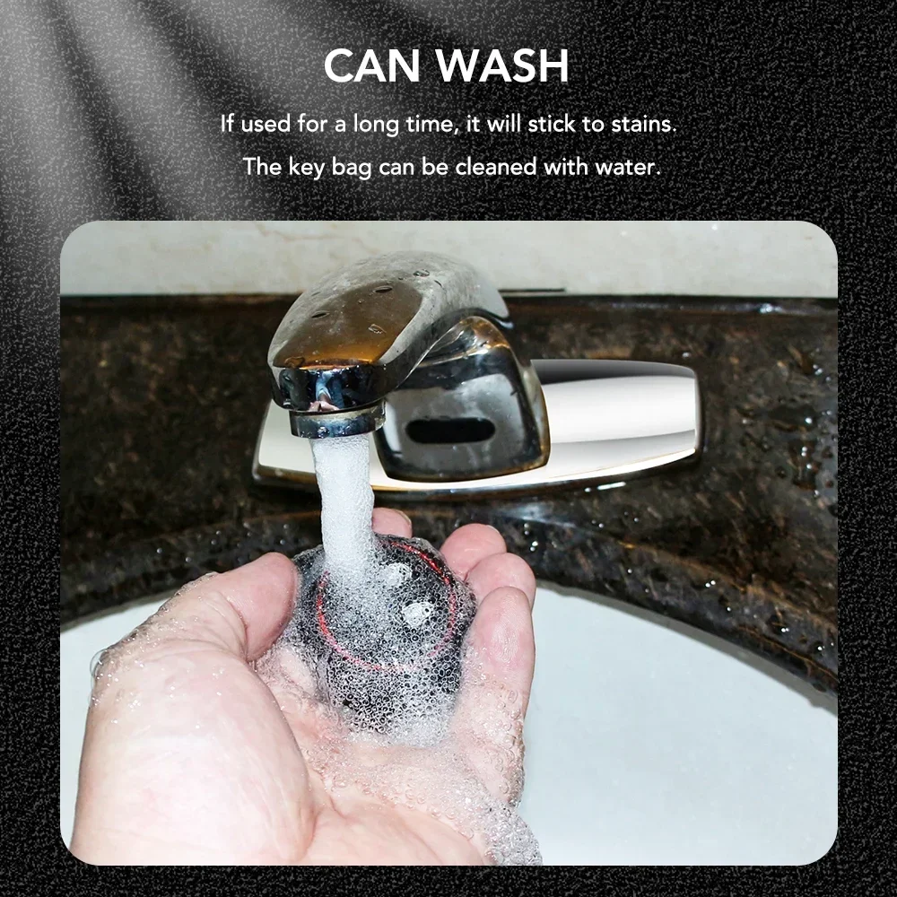 Autosleutelbeschermer is geschikt voor sneeuw.