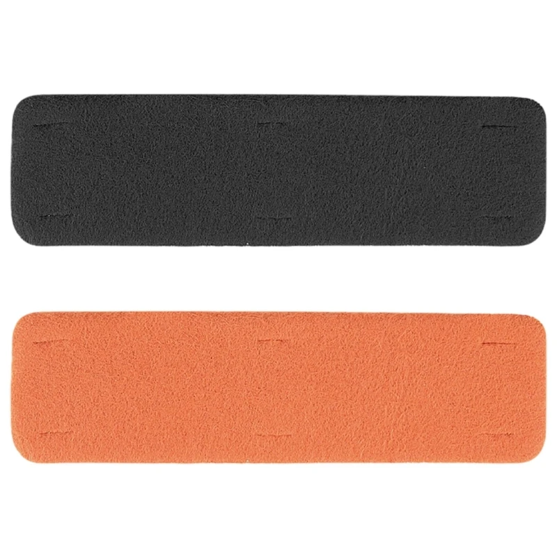 40JD Removable Helmet Cushion Pads Breathable Design For Safety Hard Hats Black