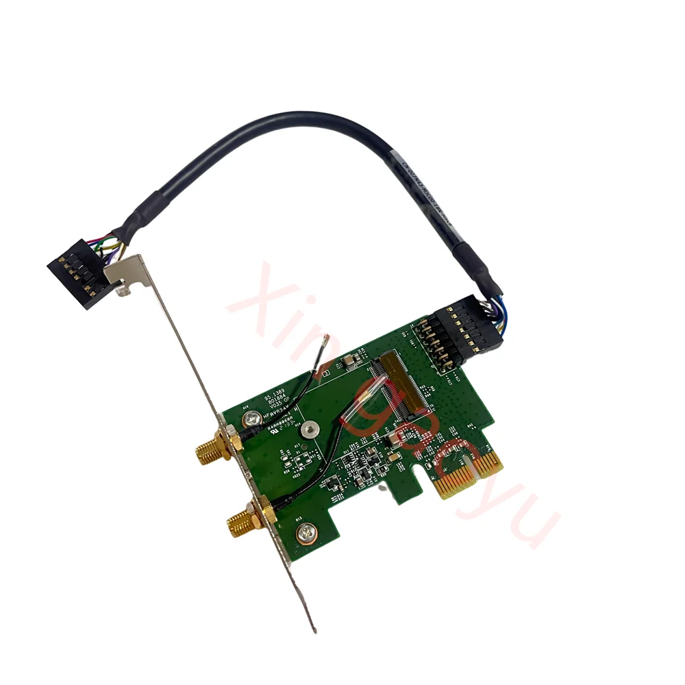 Pcie para m.2 wlan placa adaptadora wi-fi sem fio fr13y 0fr13y cabo para dell optiplex 7050 7040 5055 5050 5040 3050 3040 t3620 t3420