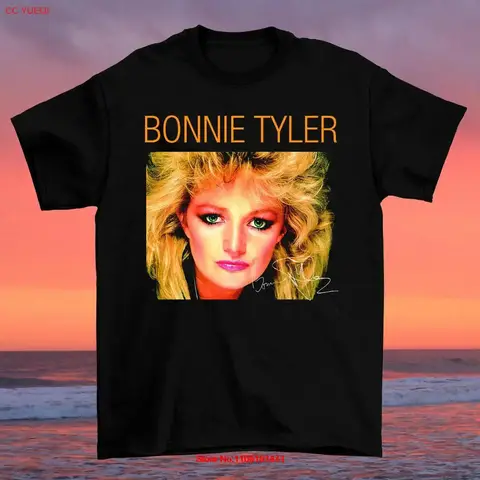 Bonnie Tyler Signature T Shirt  Cotton Black S to 5XL CH212 vintage Washed Soft homme fashion Comfortable Stylish Versatile