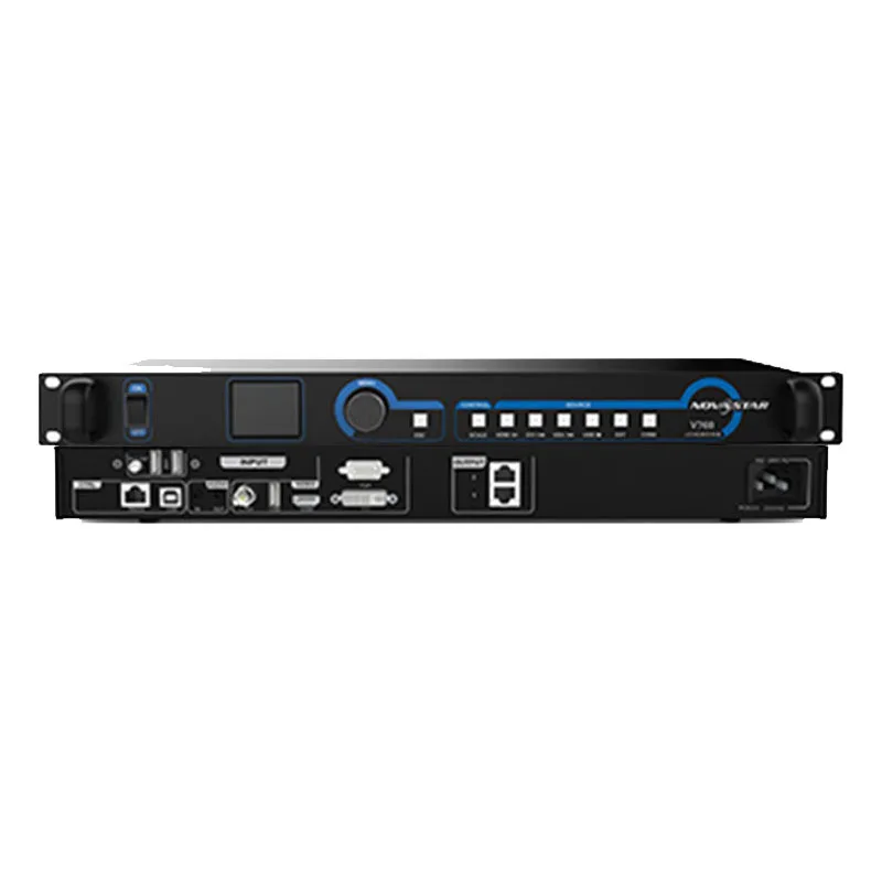 

760 full color led display video processor, indoor electronic screen transparent screen advertising screen controller