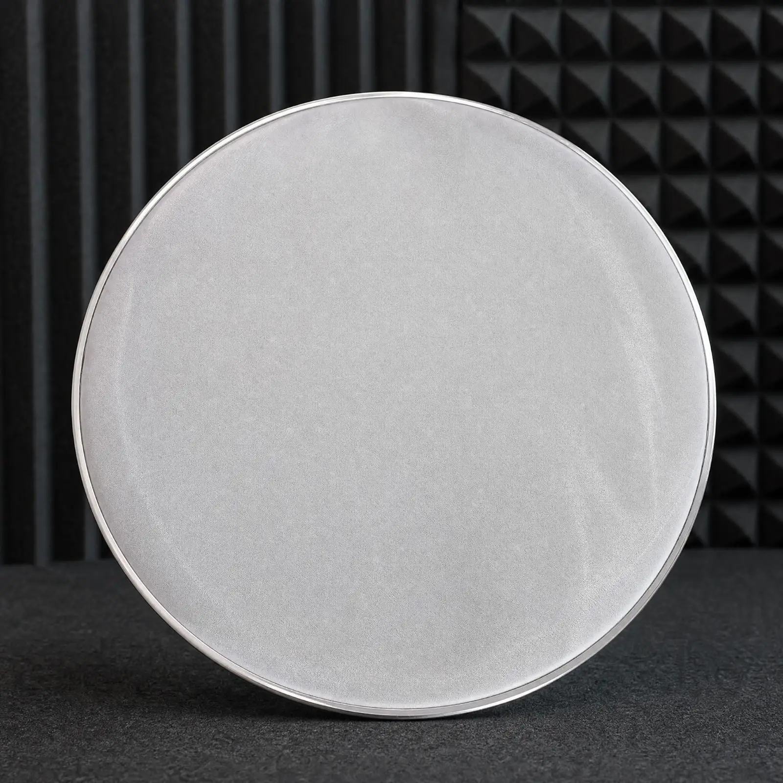 Drum Mesh Head Replacement Steel Skin Netting Surface for Electronic Drum Set Parts