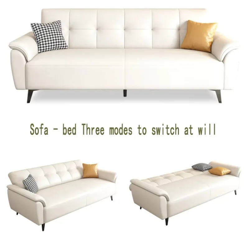 Multifunctional Dual-purpose Modern Simple Living Room Apartment Small Household Multifunctional Folding Sofa Bed