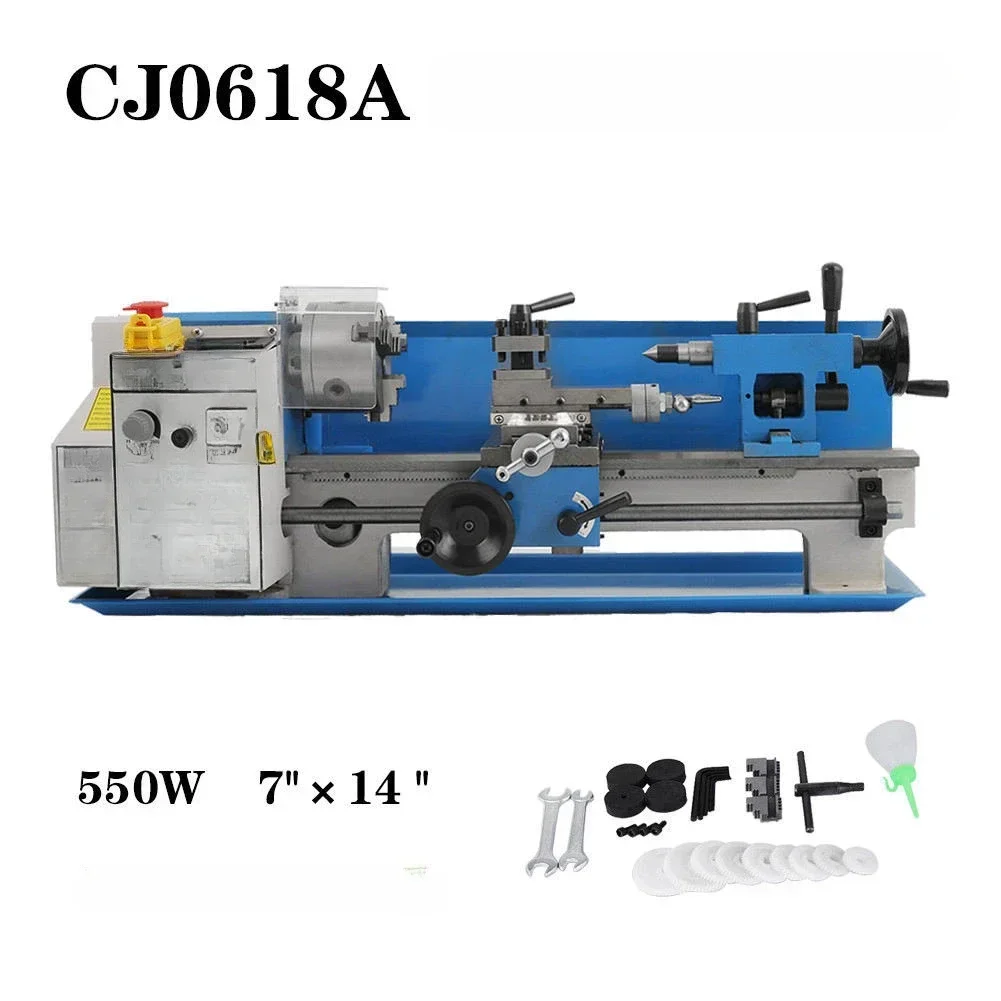 CJ0618A ordinary simple machine tool miniature metal processing woodworking machinery with lathe