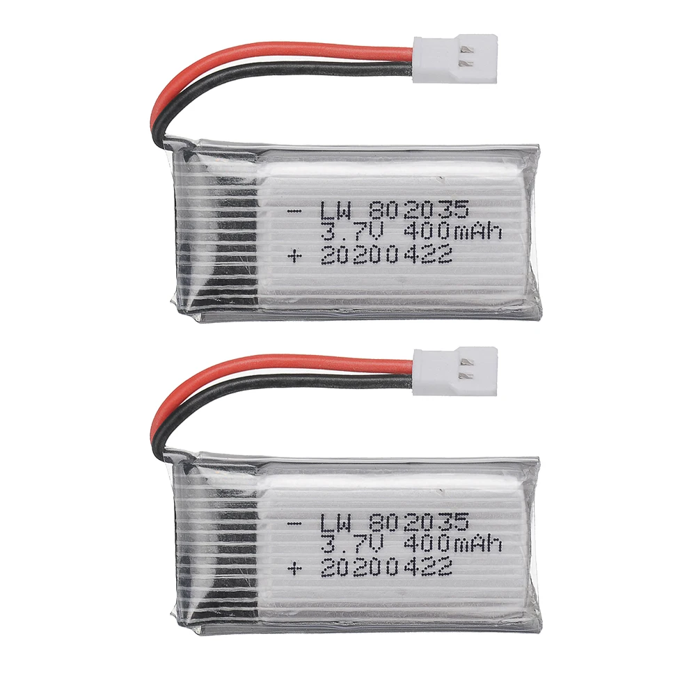 3.7V 150mAh 260mAh 300mAh 400mAh RC Palne Oplaadbare lipo Batterij voor Afstandsbediening FX620 FX820 F22 SU57 Mige530 Vliegtuigen - afbeelding 1