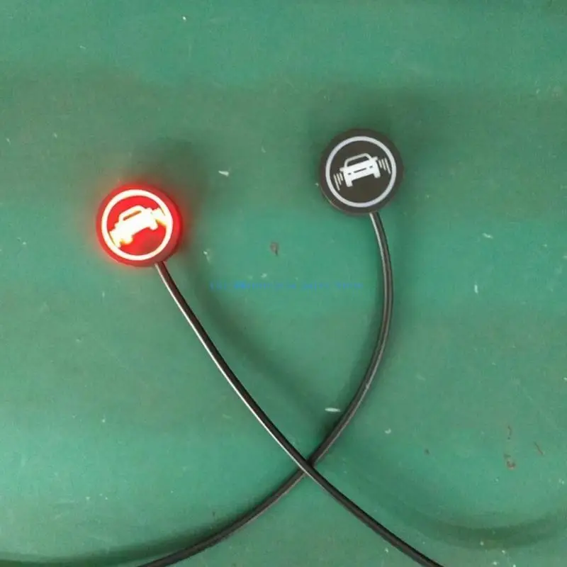 Y9UC BSD عدسة ضوء وقوف السيارات الاستشعار إنذار الرادارات سيارة مراقبة البقع العمياء ضوء التنبيه