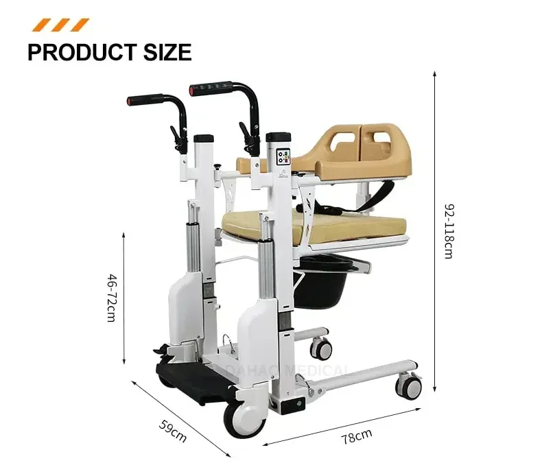 Portable Folding Moving Handicap Patient Transfer Lift