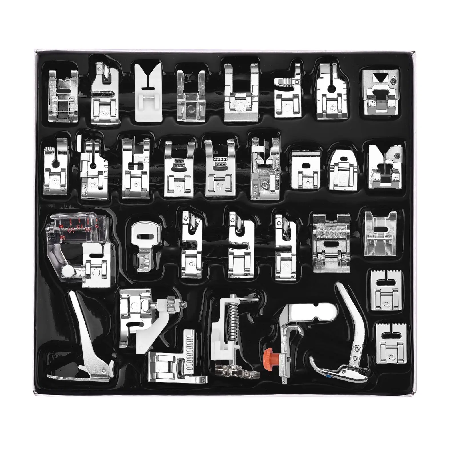 8-48pcs Sewing Machine Presser Foot Sets Use Sewing Machines Accessories for Brother Babylock Presser Foot Feet Kit Accessories