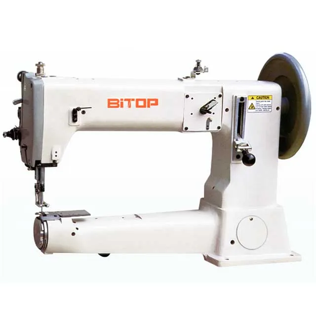 Cylinder bed composite long arm leather feed heavy duty sewing machine