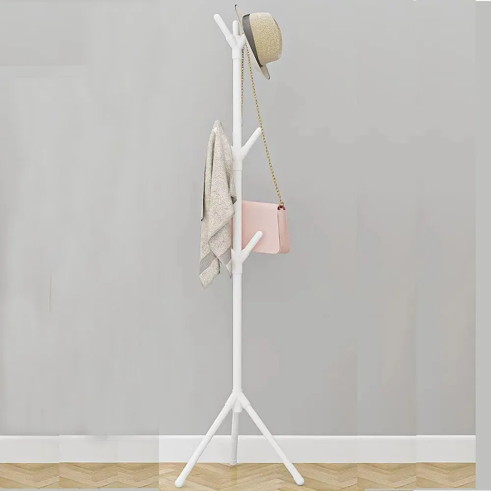 1pcs Iron Floor Standing Clothes Rack Metal Tree Branch Shape Coat Rack Floor Standing Hat Coat Rack For Bedroom Living Room