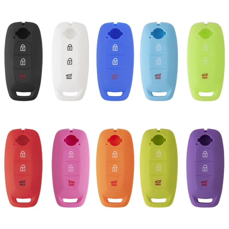 سيليكون سيارة عن بعد غطاء حامي حامل غطاء الملحقات لنيسان X-trail T33 ركلات قاشقاي J12 Juke Teana Altima Ariya #1