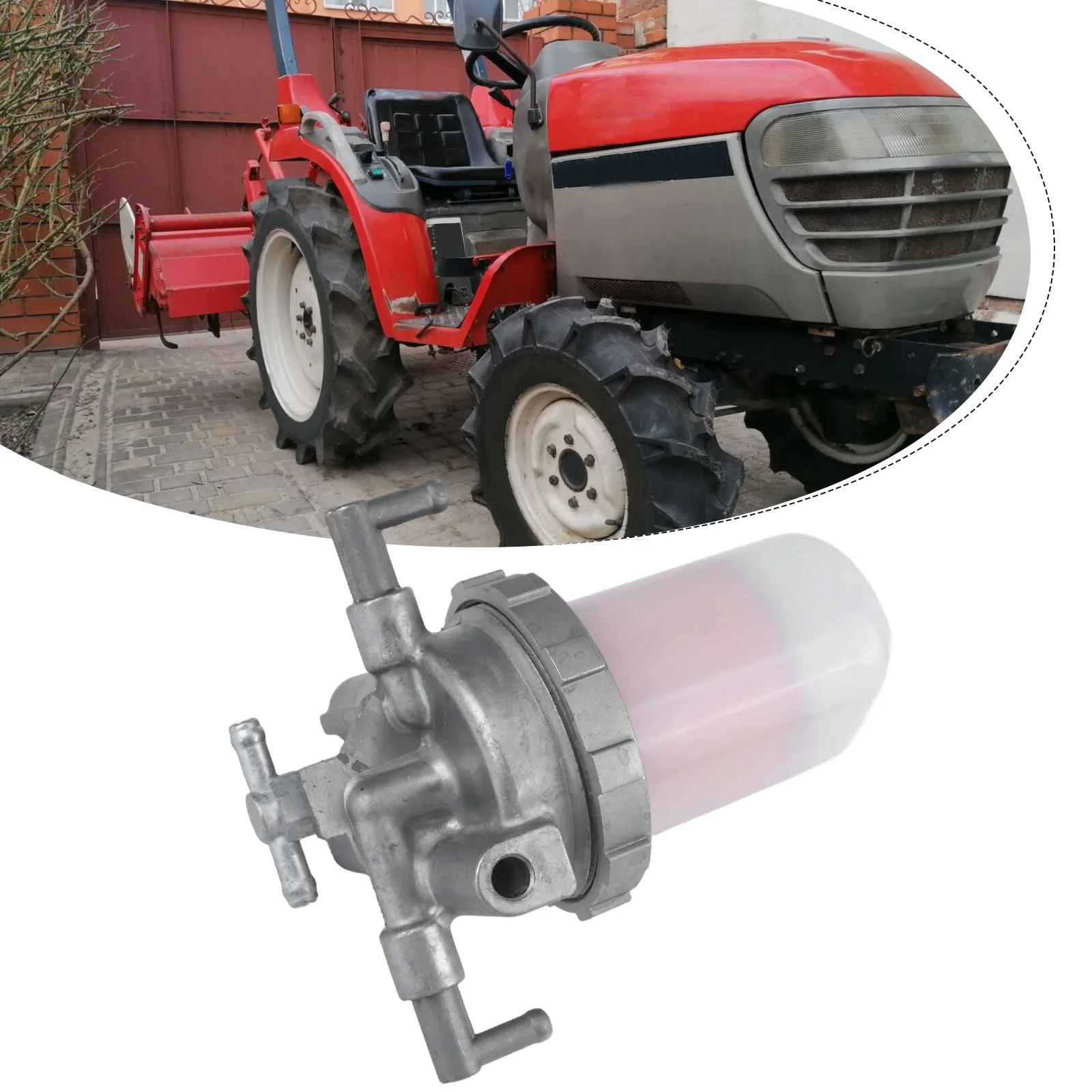 

Car Maintenance Fuel Filter Four Pipe System Non-Deformation Quick Installation User-Friendly Design Wear-Resistant