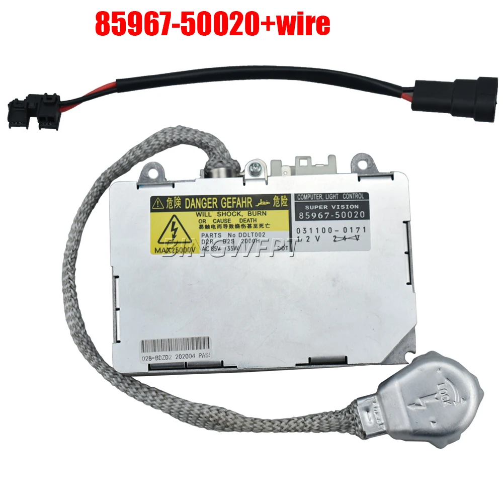 

Xenon Ballast D2S D2R 85967-50020 85967-41010 85967-30050 85967-28010 85967-53020 85967-51020 85967-05010 For Toyota Lexus Mazda