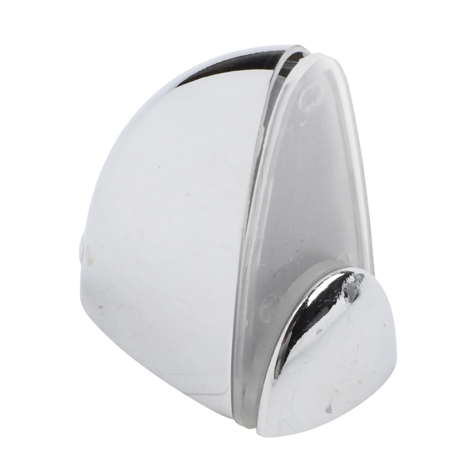 Bathroom Clamp Brackets Polished Chrome Brackets Electroplating Treatment Stylish Appearance Anti-Collision Rubber Pads