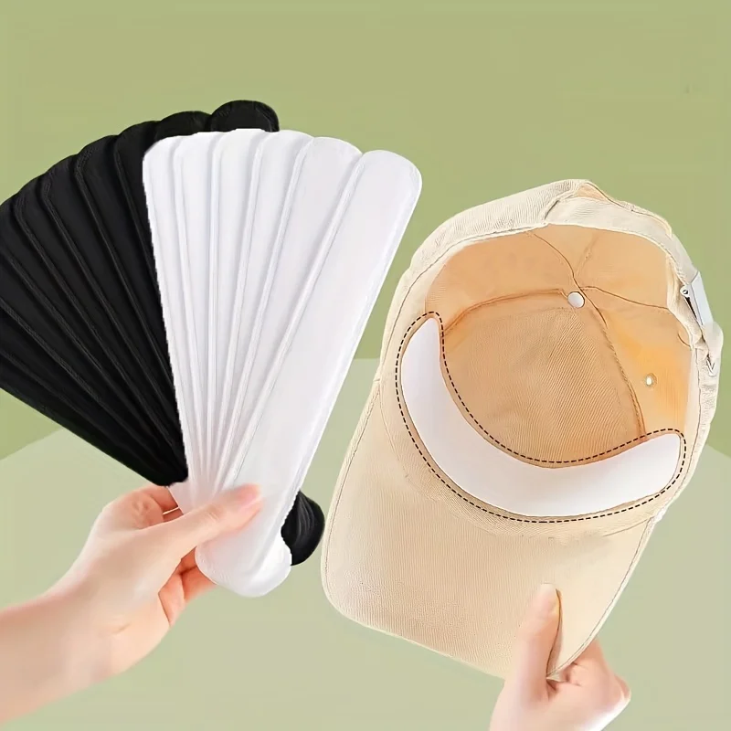 20pcs Set of Disposable Sweat Absorbing Pads | Hat Brim Sweat Pads | Collar Protectors | Sports Essential | Shirt Sweat Pads