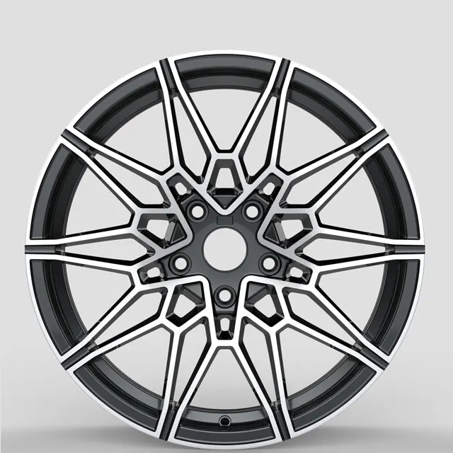 BMW e46 e34 e60 e39 e38 e39 m5 Jy Stock RTS Cast 5x120 Wheels 18 Staggered Deep Disc Aluminum Car Rim