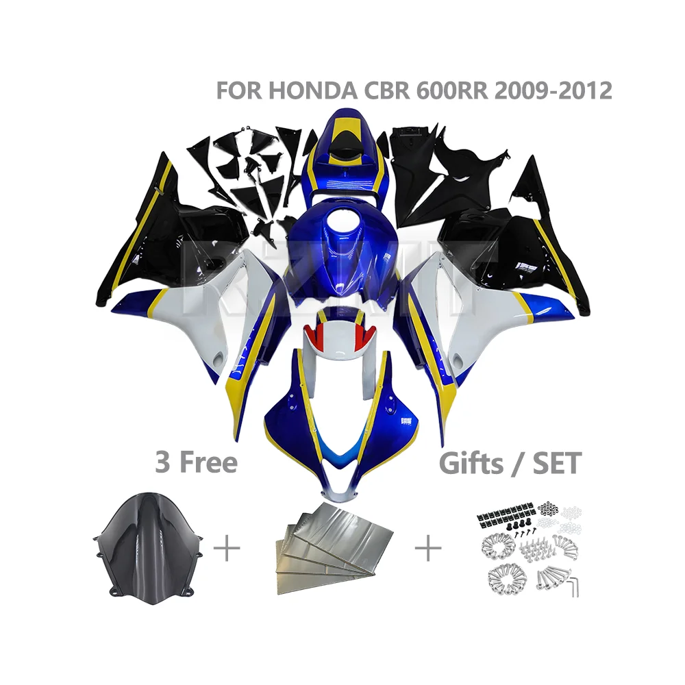 

Motorcycle Fairing Kit ABS FOR HONDA CBR600RR 2009 2010 2011 2012 CBR 600RR Customized Motorcycle Frame & Body Parts H0609-1006b