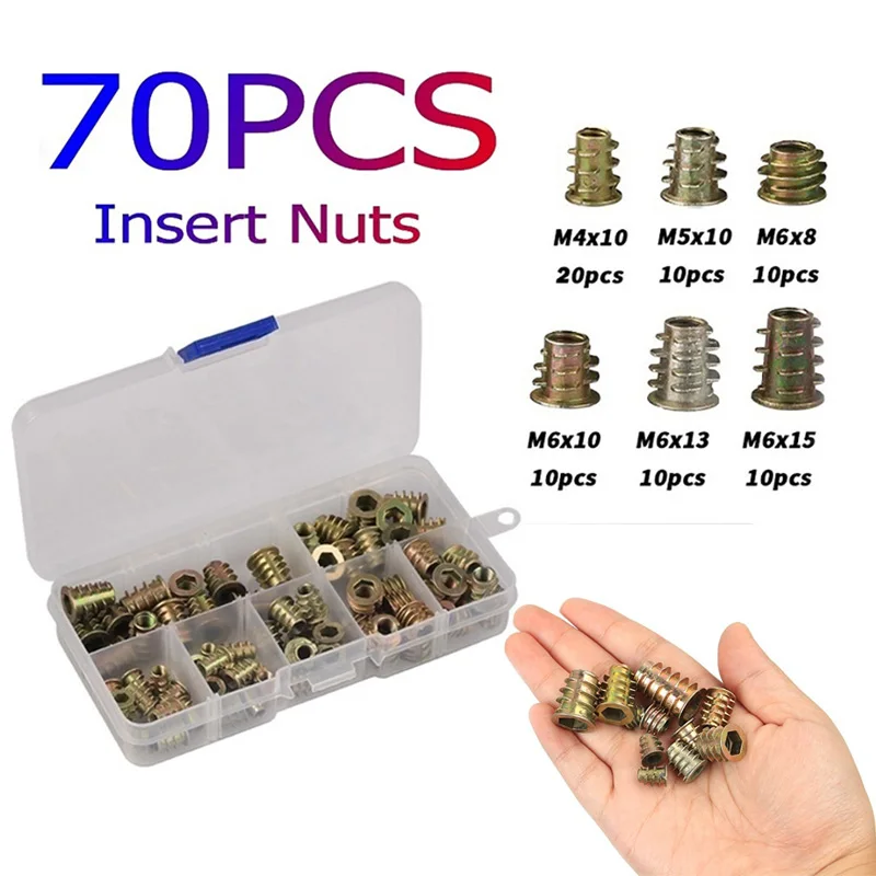 70PCS Zinc Alloy In…