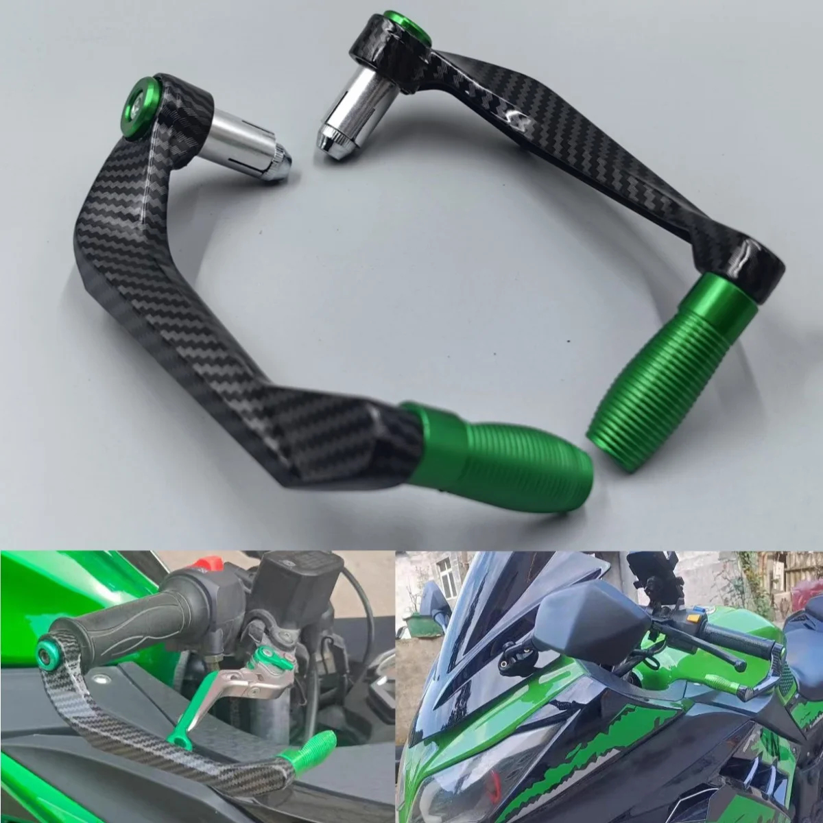 

Motorcycle Aluminum Alloy Handlebar Brake Clutch Lever Hand Guard Protector Modification scooter Accessories Handguard