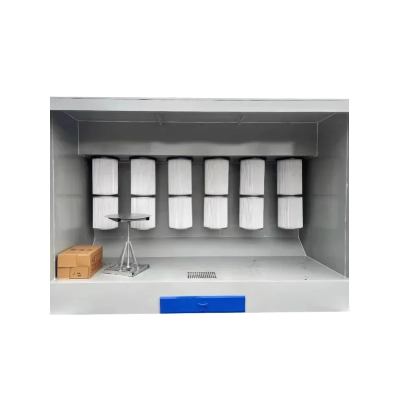 

Electrostatic powder recovery cabinet iron art spraying machine equipment complete set HOT SALES