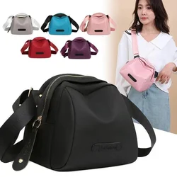 5Colors Vento Marea Shell Small Shoulder Bag For Women Nylon Wide Strap Crossbody Bag Quality Soft Waterproof Cross Body Purses