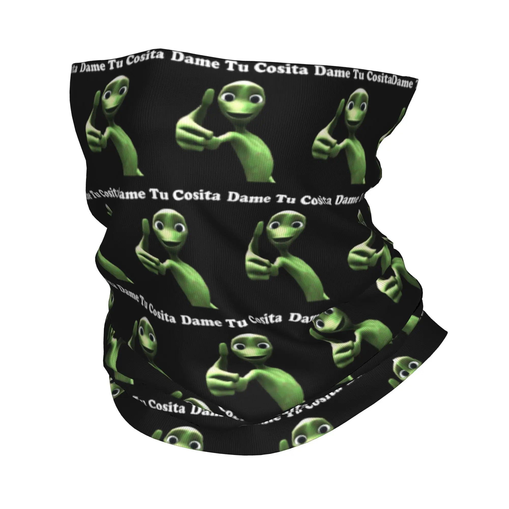 Dame Tu Cosita (Blanco) Bandana Cubierta para el cuello Máscara impresa Bufanda Sombreros multifunción Montar Unisex Adulto Invierno