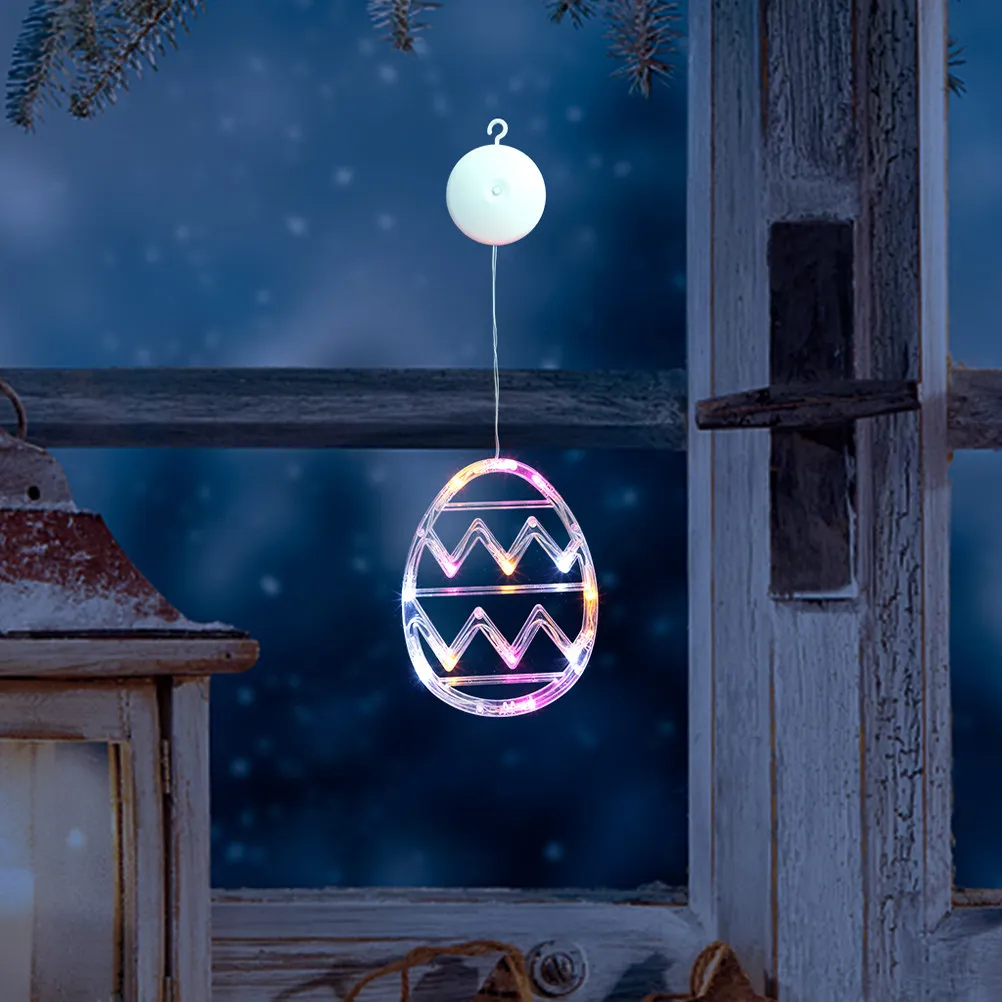 

Набор из 3-х пасхальных светильников-яиц на присосках: яркие, красочные, декоративные, для дома, вечеринок и праздничных мероприятий