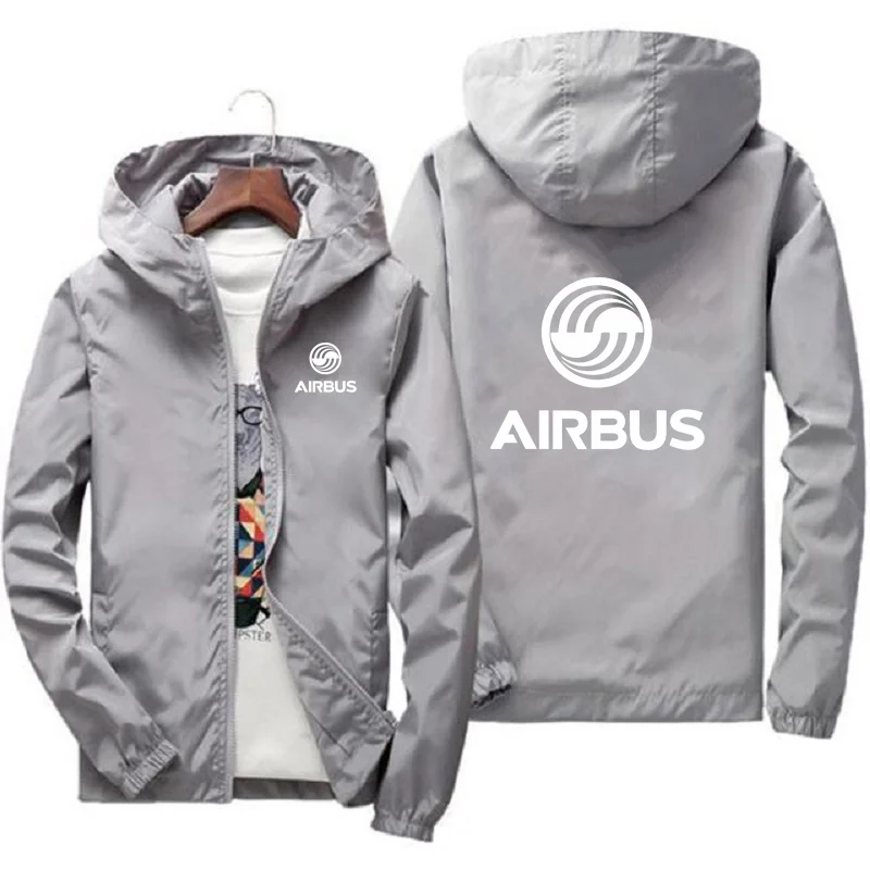 

Men's Airbus Aviation Flight Windproof Thin Hoodie Pilot Outdoor Sports Fishing Jacket 7XL New Product for Autumn 2024