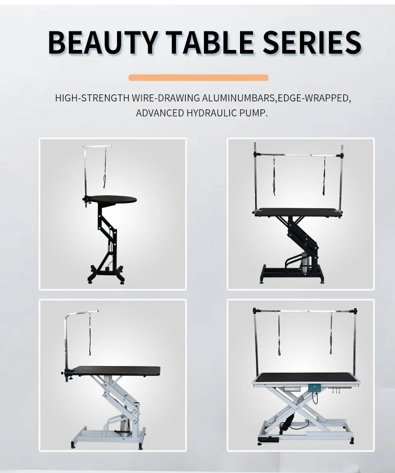 Electric Lifting Veterinary Pet Grooming Table Examination Medical Equipment Stainless Steel CN;SHN EM-201 Expert 55KGS