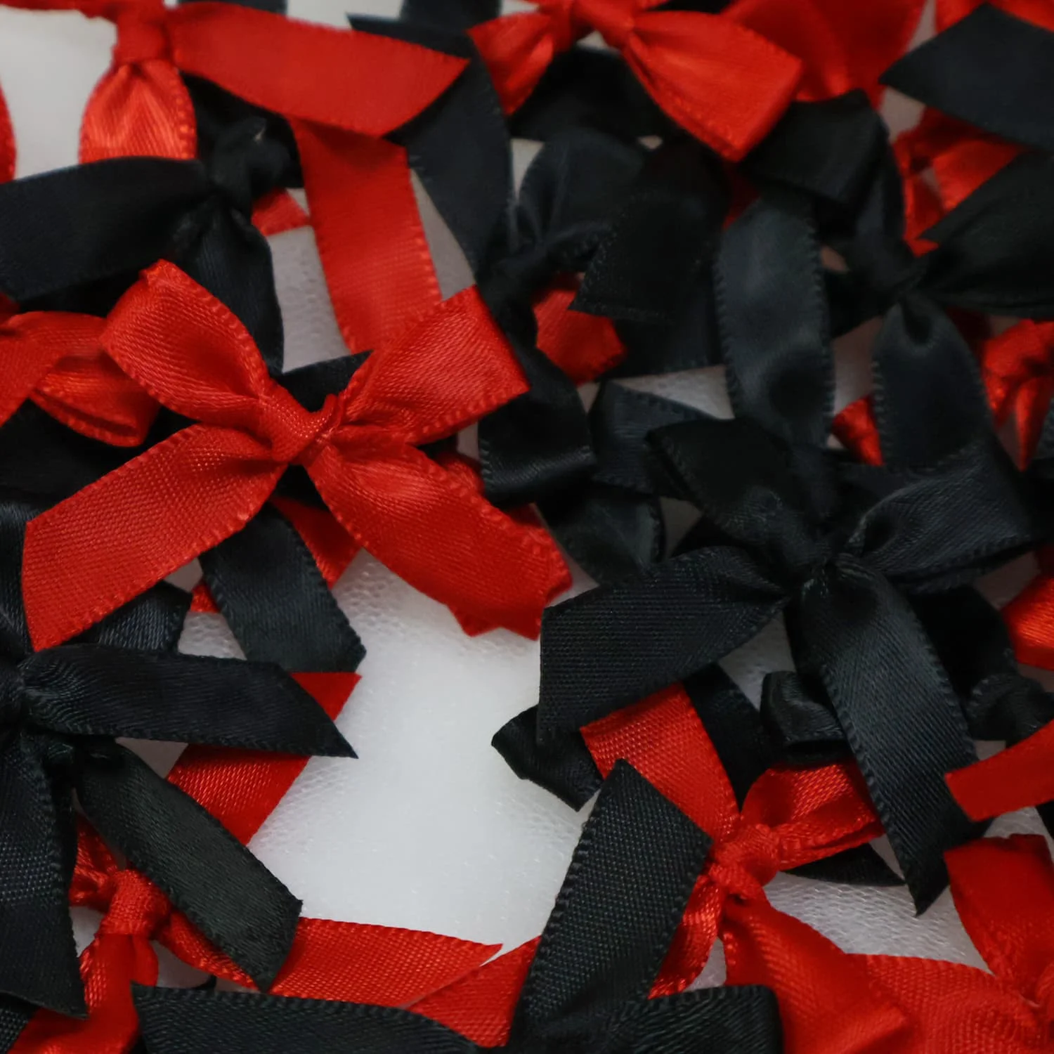 60 Stück kleine Schleifenbänder für DIY-Blumenhandwerk, Partydekoration, Geschenkboxen, Verpackungszubehör, Ballons, DIY-Dekoration – Detail 5