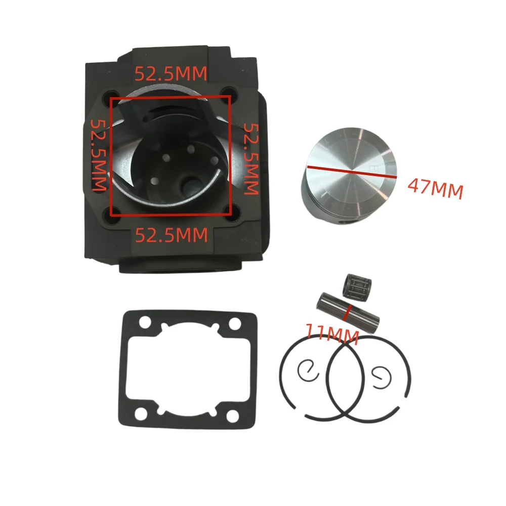 1E47F Cylinder Kit 47mm For KAWASAKI TD48 Mower Parts