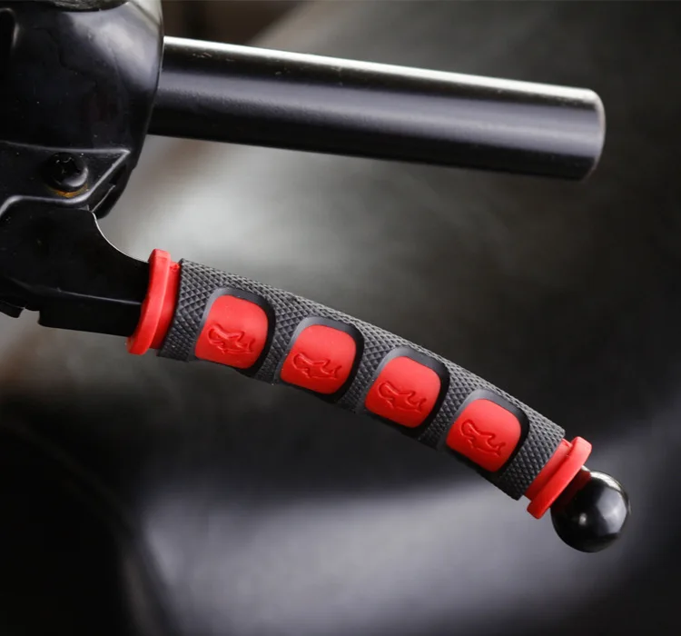 Handle Brake Grip Sleeve Motorcycle Accessories Universal Moto E-bike Scooter Handlebar Moto Handle Brake Grip Rubber Sleeve