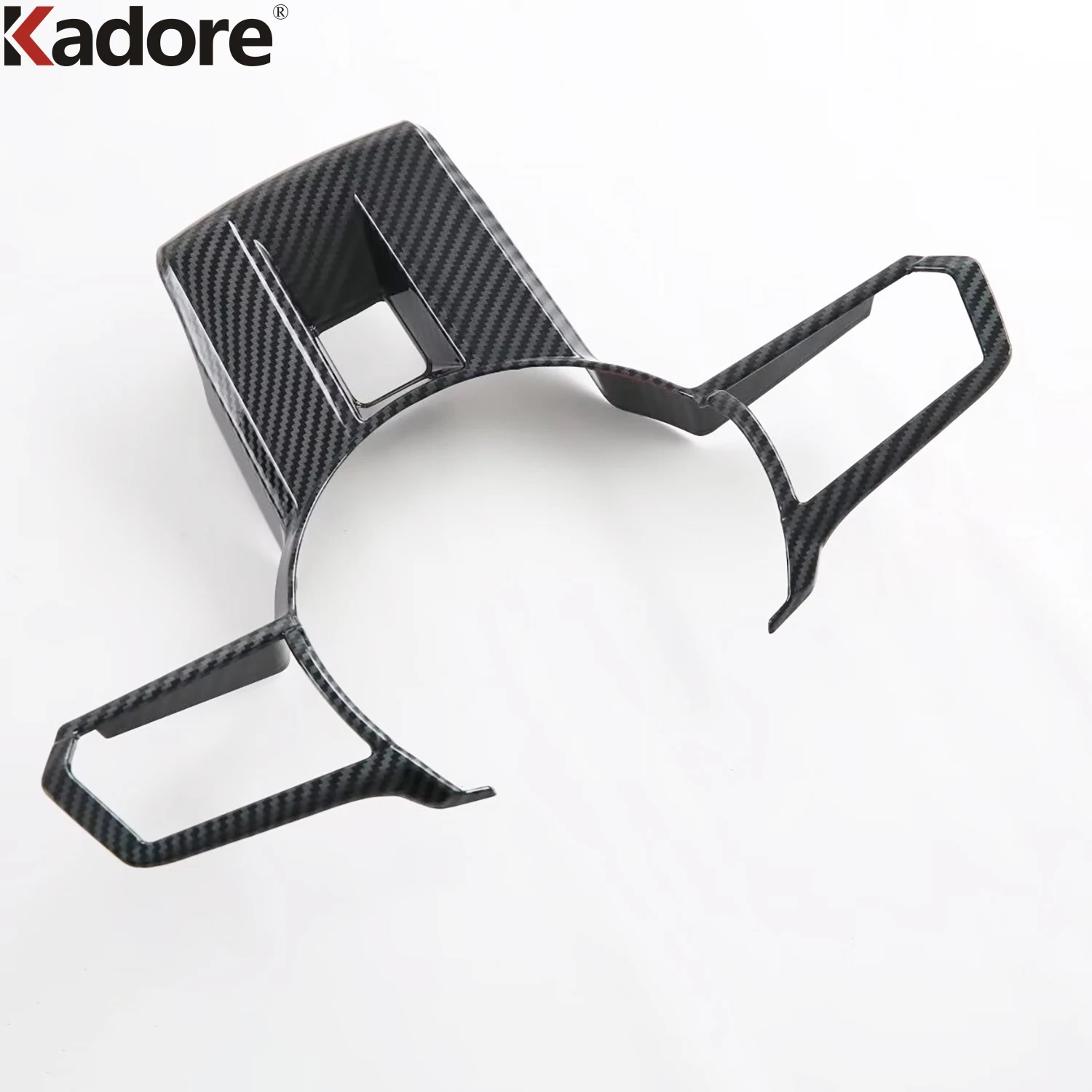 

Для Mitsubishi Triton L200 2023 2024 2025 2026: накладка на панель рулевого колеса из углеродного волокна, декоративные элементы интерьера, аксессуары