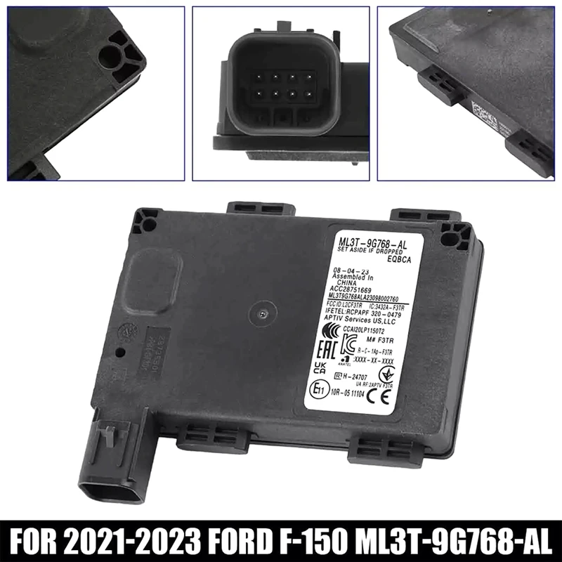 

A33K-Radar Cruise Control Distance Sensor ML3T-9G768-AL / ML3Z-9E731-E For Ford F150 2021-2023 Blind Spot Radar Sensor Module