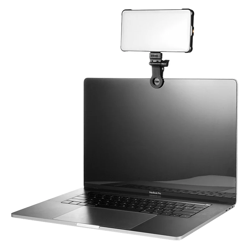 Luz de vídeo LED RGB, Clip de iluminación de fotografía de bolsillo recto para teléfono, iPhone, iPad, cámara portátil, transmisión en vivo Vlog