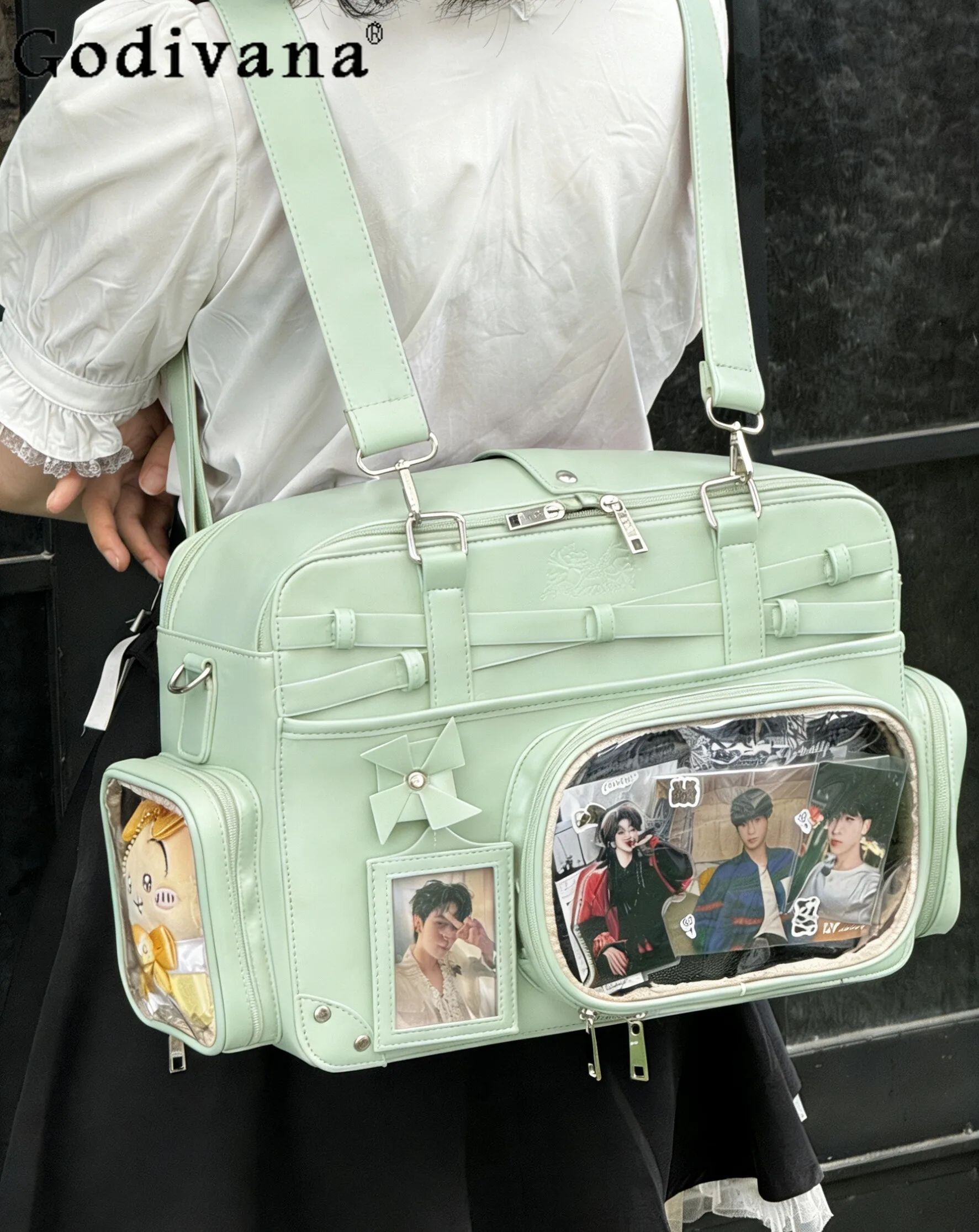 

College Style Japanese Original Lolita Pain Bag Sweet Daily Leisure Commuter Versatile Star Chasing Ladies Shoulder Bag