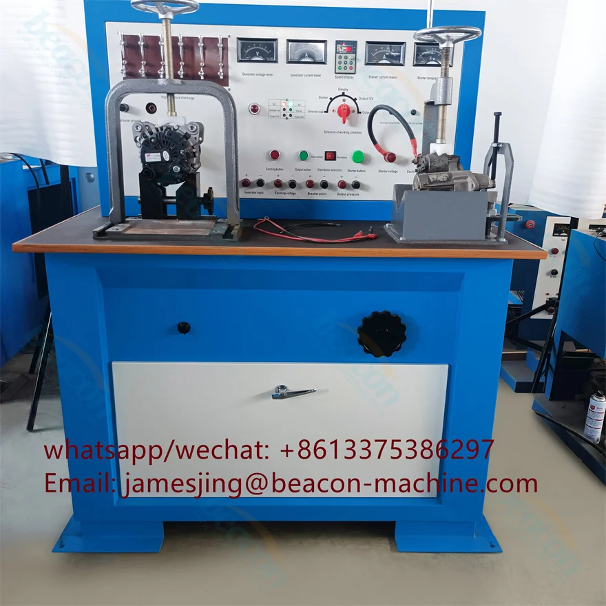 Global Bcqz-2b Automobile Generator Engine Testing Alternator And Starter Repairing Test Machine