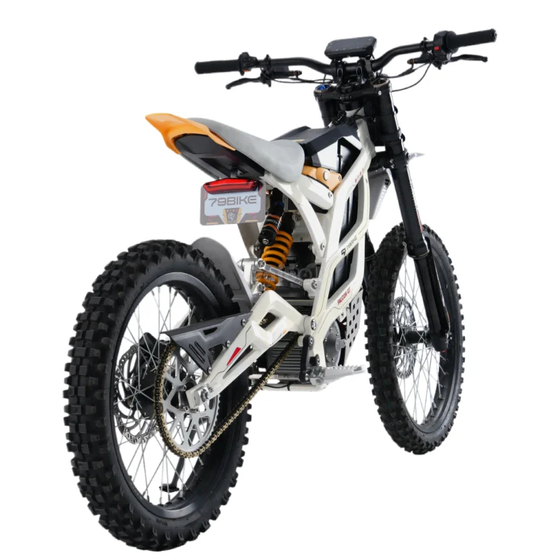 Immagine 6: 79Bike Moto Elettriche per Adulti, Moto da Cross Elettrica per Uomo, 72V 8000W, Motocicletta Fuoristrada Potente