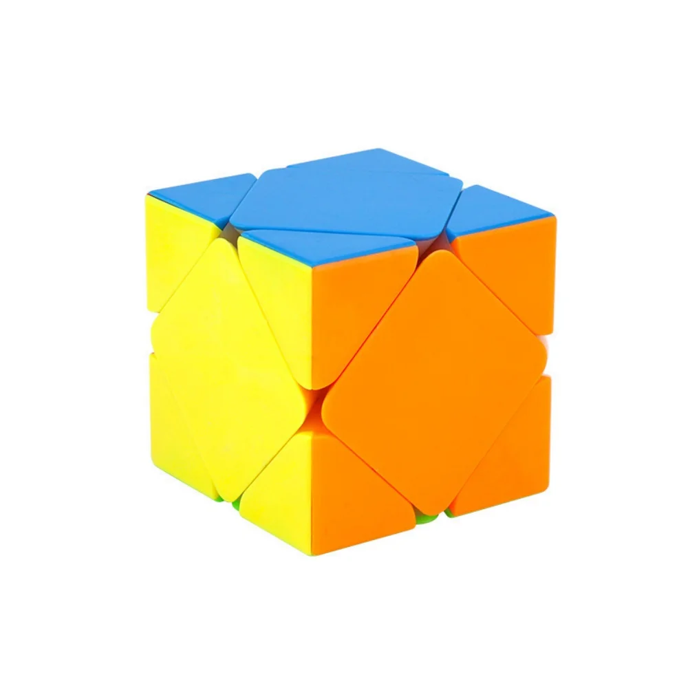 

MoYu MoFangJiaoShi Cubing Classroom Meilong Skewb Magic Cube Brain Teaser Twist Puzzle Toy Stikcerless