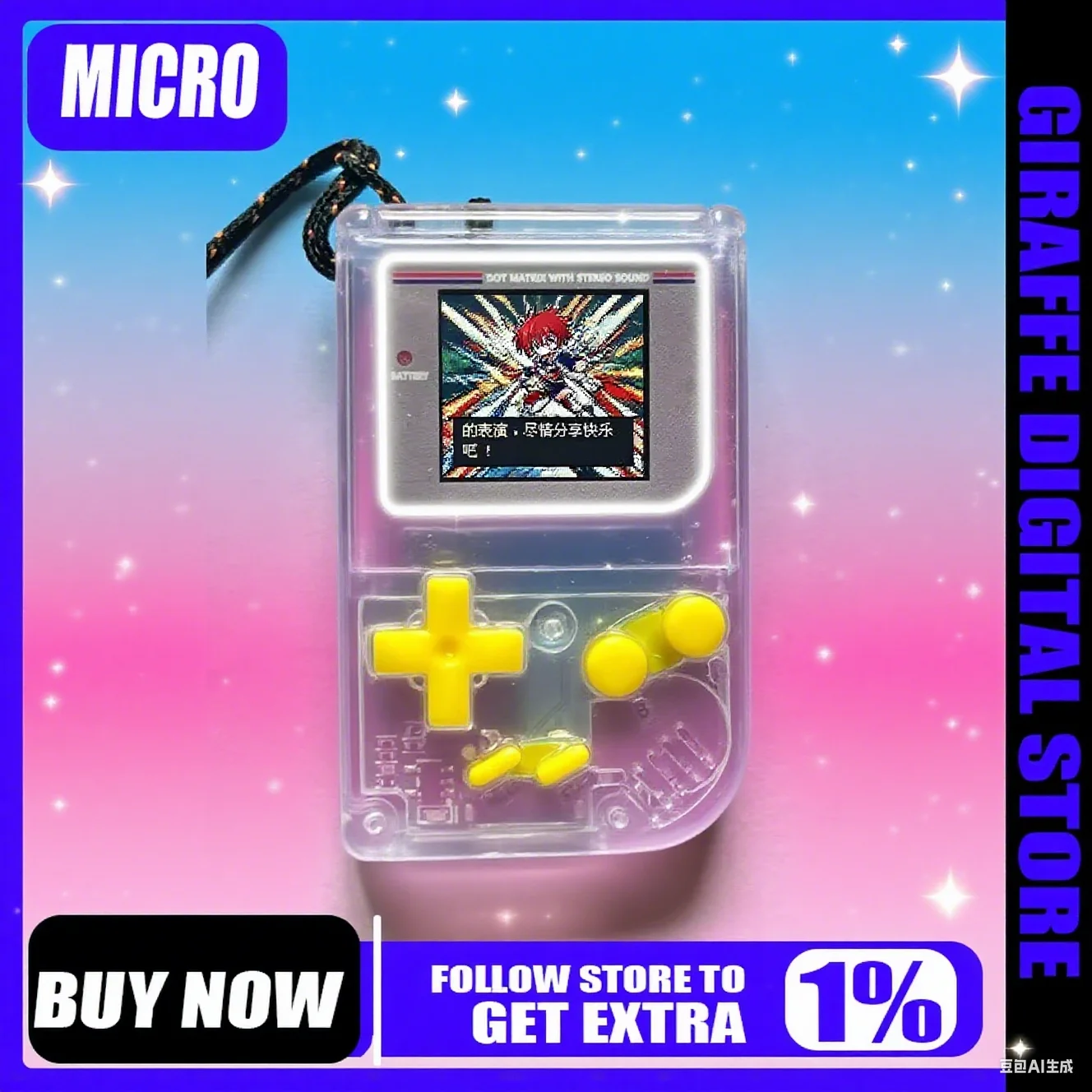 Micro Gameboy Conso… - image