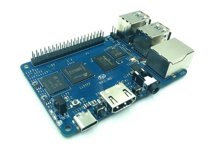 Banana PI BPI M5 New Generation Single Board Computer Amlogic S905X3 Design