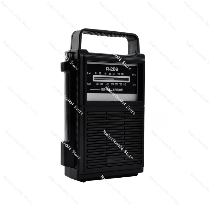 R-206 FM/Milliwatt high sensitivity radio receiver Digital receiver, radio for the elderly