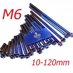 FLAWLESSTI M6X10-120 mm M8X15-90 Gr5 Titanium Bolt Engine Crankcase Brake Pump Brake Caliper Rear shock Swingarm Bolt