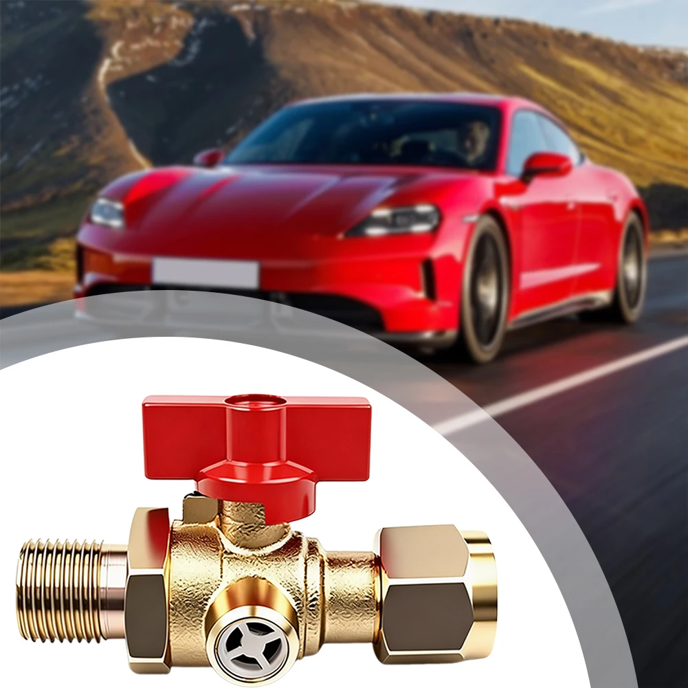 AirS Brake Relay-valve For Semi Truck Sturdy Solid-brass Construction For Maximum Longevity. Heavy-duty Logistics Trailer