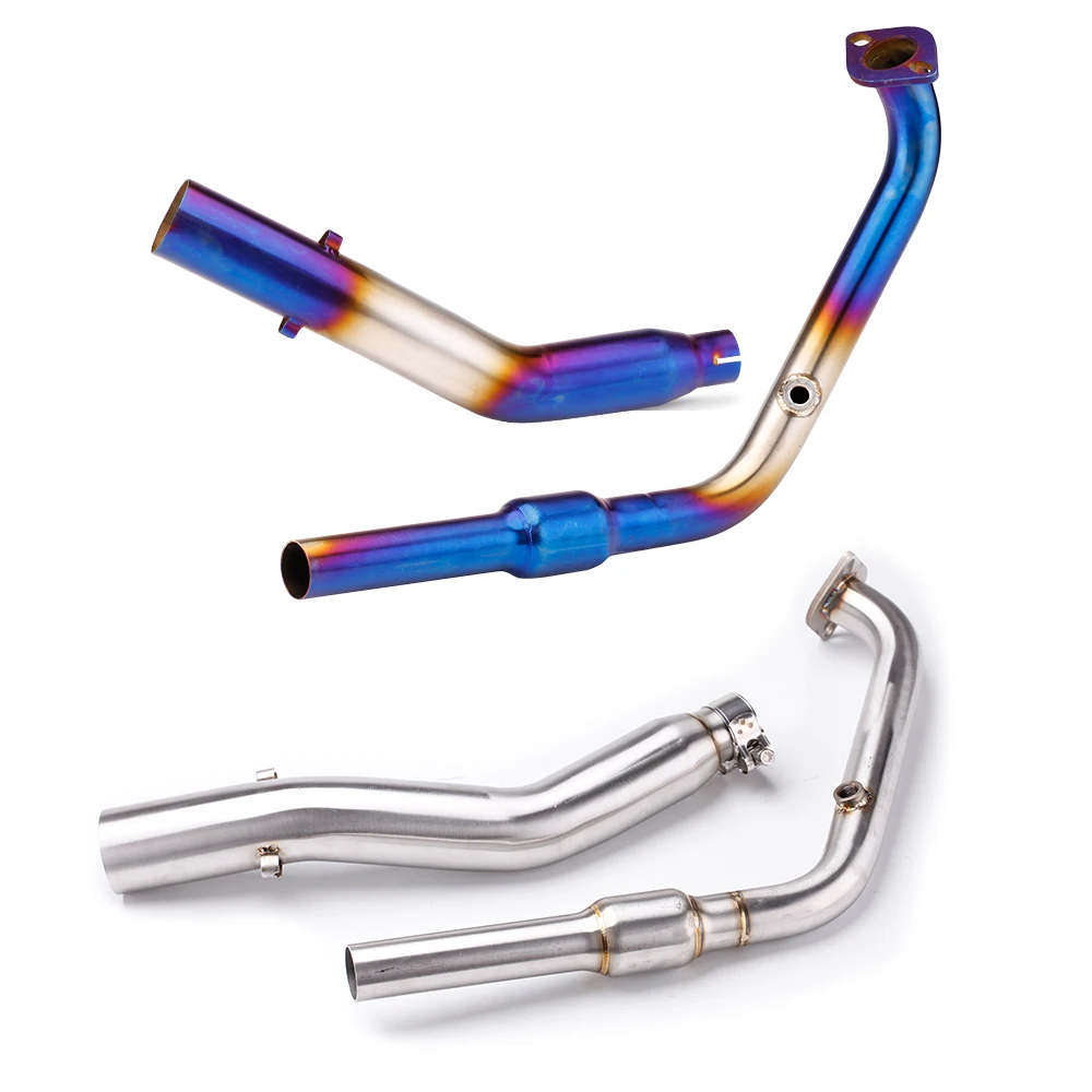 MT15 R15 V3 V4 V4 Motorcycle Exhaust System Stainless Steel Pipe Head Pipe 2017-2024 image 4